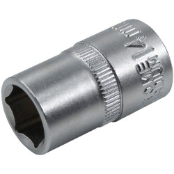 Faithfull FAISOC1214Q Hex Socket 1/2in Drive 14mm