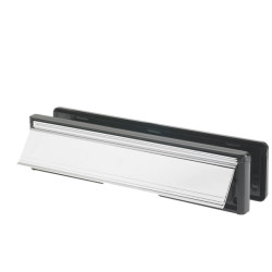 Yale Locks Letter Plate Polished Chrome (Visi-Packed) 300mm (12in)