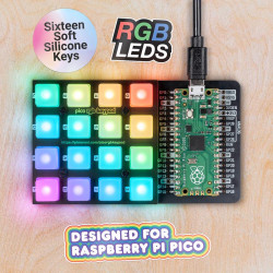 Pimoroni Pico RGB Keypad Base - PIM551