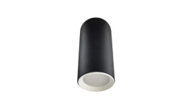Spot Tuba Manacor Czarno-Biała 6X13cm Gu10 Lp-232/1D-130 Light Prestige
