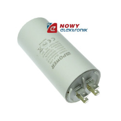 Kond. rozr. 40uF 450V NEPOWER Konektor, śruba M8, Kondensator CBB60