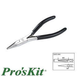Szczypce płaskie wydłużone, 125mm, Proskit 1PK-24