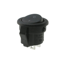 Włącznik ON-OFF klawiszowy okrągły, SPST 2P Canal