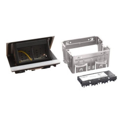 INCARA Puszka stołowa POP-UP 4 mod. mosaic 45 aluminium 654803