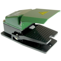 Przełącznik pedał AFS-08 On-(ON) zam:SFMP-1 zielono-czarny nożny