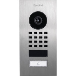 DoorBird 423866799 D1101V Intercom IP Video Wi-Fi/LAN Brushed Steel