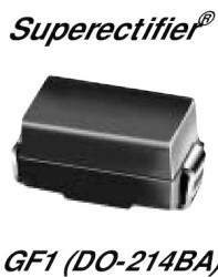 EGF1B Surface-Mount Glass Passivated Ultrafast Rectifier
