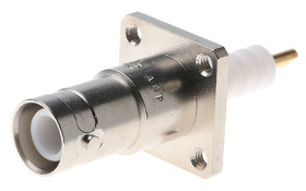 Złącze koncentryczne Montaż na panelu Męski typ złącza Złącze SHV Lutowane