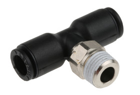 Złączka pneumatyczna Wciskane 6 mm Wciskane 6 mm Legris Adapter gwintowany teowy R 1/8 męskie