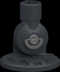 XVZ06 Foldable bracket, XV4/XV6/XVB7, modular, plastic