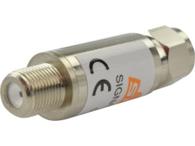 Zabezpieczenie przeciwprzepięciowe do TV-Sat (wtyk F / gniazdo F) Signal