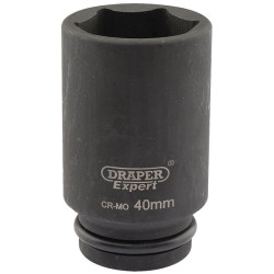 Draper Expert 05071 Expert 40mm 3/4" Sq. Dr. Hi-Torq® 6 Point Deep Impact Socket