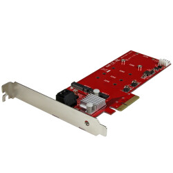 StarTech.com PEXM2SAT3422 StarTech.com 2x M.2 NGFF SSD RAID Controller Card