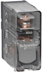 Przekaźnik mocy 230V ac SPDT Schneider Electric 820mW, Wciskane 23500Ω Wciskane