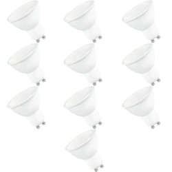 Żarówka LED GU-10 230V 9W SMD 840lm neutralna komplet 10szt