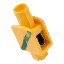 5 sztuk Zacisk pojedynczy 1x1-4mm2 400V żółto-zielony do puszek przewodów ViPlast 091-07