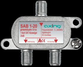 SAB00120 Axing 1-way satellite splitter