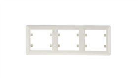 Lumina Ramka Potrójna Pozioma Kremowa Wl5231
