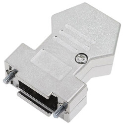 Encitech 6560-0202-01 DYZK09-K D-Sub Housing 9-pin Diecast Zinc Metal 1pc