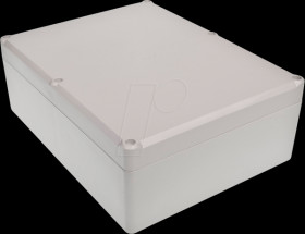 Industrial housing, 225 x 175 x 80 mm, IP67, light gray