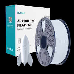 SUNLU High Speed PLA+ 1.75mm 1kg White / Biały