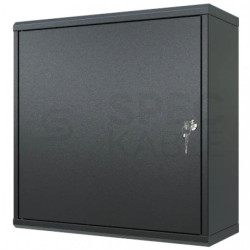 Obudowa metalowa do instalacji CATV 500x500x200mm czarna natynkowa