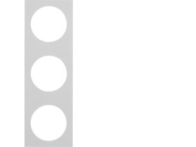 Integro Ramka 3 potrójna Integro Pure biały 919782509 HAGER