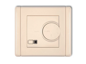 FLEXI Elektroniczny regulator temperatury z czujnikiem powietrznym beżowy 1FRT-2 KARLIK