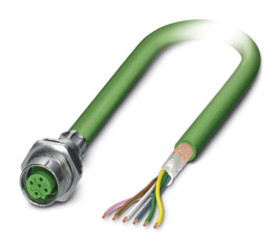 Kabel magistrali ze złączem Złącze M12 liczba rdzeni 5 długość 1m Rodzaj A Żeńskie