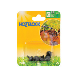 Hozelock 2785P0000 End Line Pressure Dripper 4mm/13mm (5 Pack)