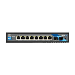 Switch PoE 8-portowy 1Gbps + 2xSFP BCS-B-SP08G-2SFP