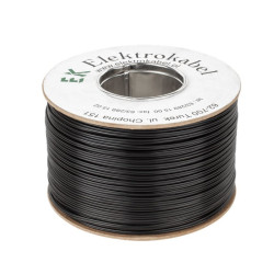 Przewód głośnikowy 2x1,5 SMYP CU do 50V miedź Czarno-czerwony