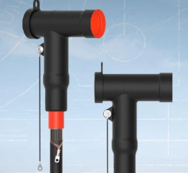 Głowica konektorowa kątowa SN z końcówkami śrubowymi RSTI-5851 - TE Raychem