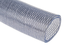 Przewód rurowy średnica wew 38.75mm średnica zew 48.5mm Stężone powietrze PVC Przezroczysty długość 25m