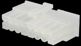 5557-16R / 3901-2160 Molex crimp housing - Mini-Fit Jr. - 2x8-pin - socket