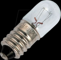 102846000 E10 T10x28, 30 V, 100 mA, 3 W, C2F, 2K hrs, clear