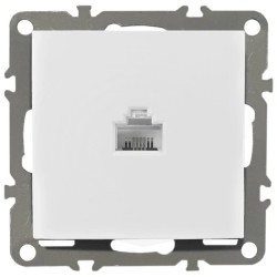 QUADRA Gniazdo telefoniczne R11 białe