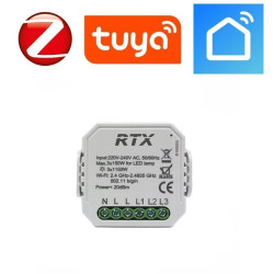 Przekaźnik dopuszkowy ZRS3 TUYA ZIGBEE, 3 obwody, sterownik