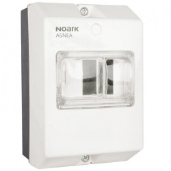 Obudowa do wyłącznika silnikowego termicznego z membraną sterującą IP55 natynkowa 4 modułowa ASNEA NOARK