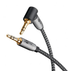 Kabel połączeniowy audio AUX, 3,5 mm stereo, 90 stopni 65282 /3m/