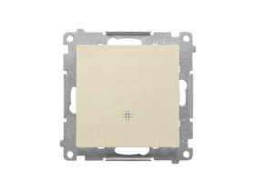 SIMON 55 Wyłącznik krzyżowy szybkozłącza szampański mat TW7.01/144 KONTAKT SIMON