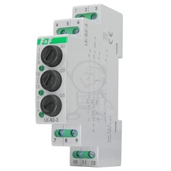 Moduł TH35/1 3 fuse +led zielony FF 892 LK