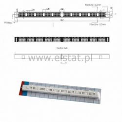 Płytka stykowa - prototypowa 100 pól