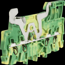 2000-1407 4-conductor terminal up to 1 mm², green/yellow