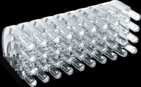 12791001 Light guide, 4x1-way, ø 3 mm, spherical, angulated