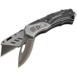 Sealey PK37 Pocket Knife Locking Twin-Blade