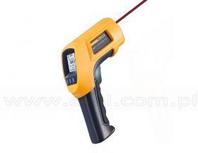 Pirometr FLUKE 566 z termometrem i wskaźnikiem laserowym, pamięć 20 pomiarów, -40 do 650 st. C