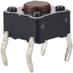 Diptronics DTS-61N-V Tactile Switch 6 x 6mm Height 4.3mm