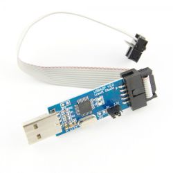 Programator AVR USB (USBasp) 3V3 i 5V + taśma IDC