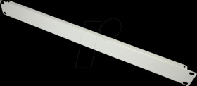 GC-N0041 19" blind plate, 1U, light grey, RAL7035